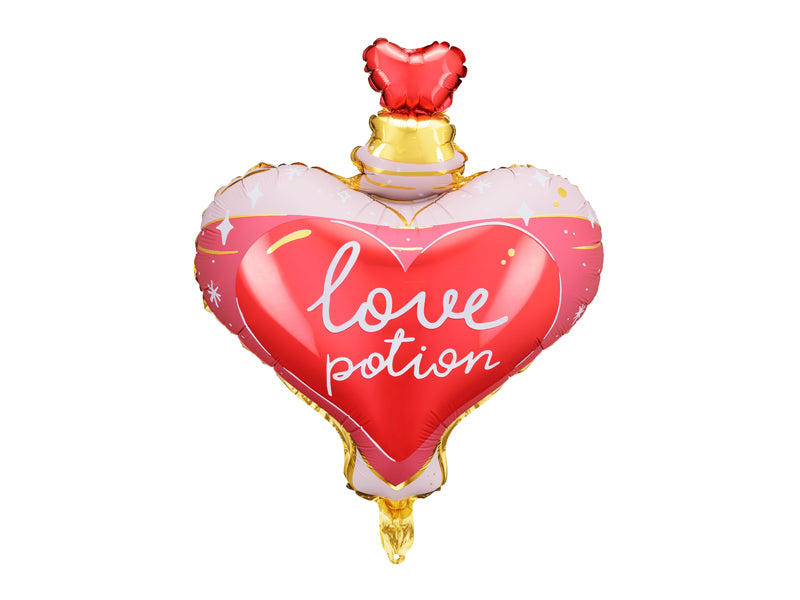 Folie ballon Love potion, 54x66 cm, mix