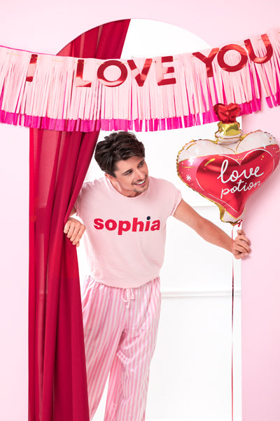 Folie ballon Love potion, 54x66 cm, mix