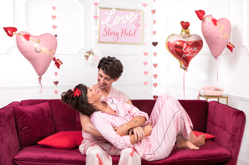 Folie ballon Love potion, 54x66 cm, mix