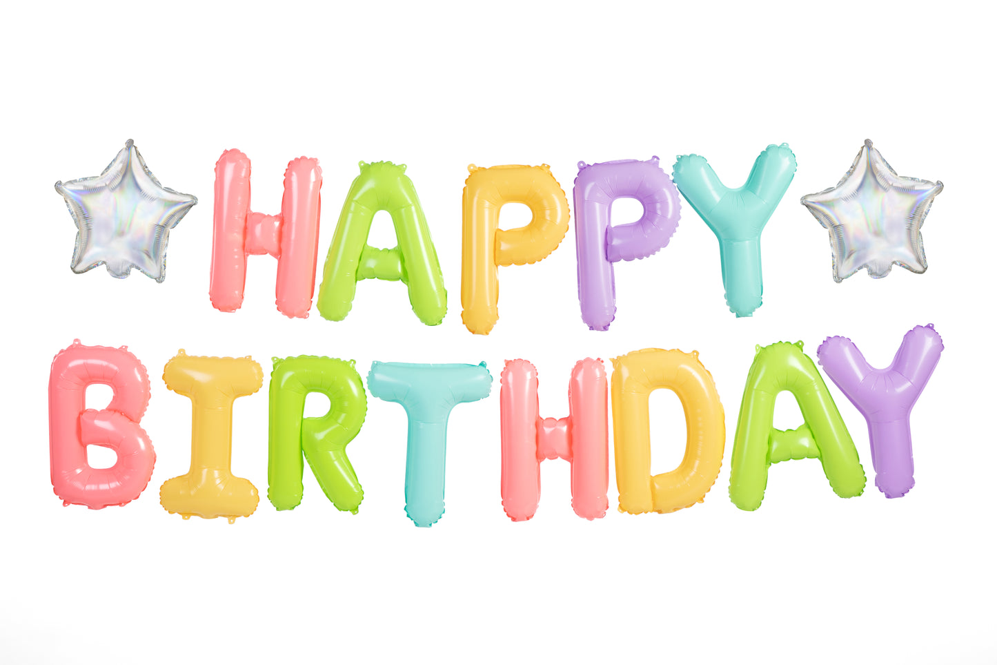 Foil Ballon Happy Birthday, 395x35cm, mix