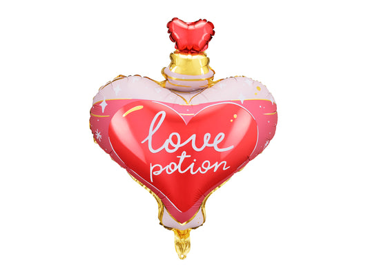 Folie ballon Love potion, 54x66 cm, mix