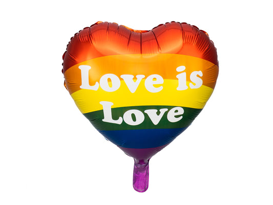Folie ballon Love is Love, 35cm, mix