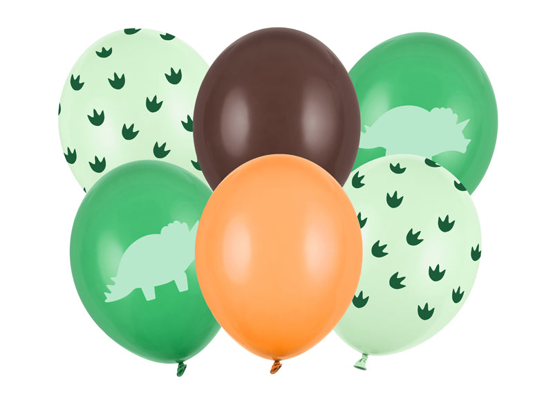 🎉 Folieballonnen Set – Dinosaurussen, Mix