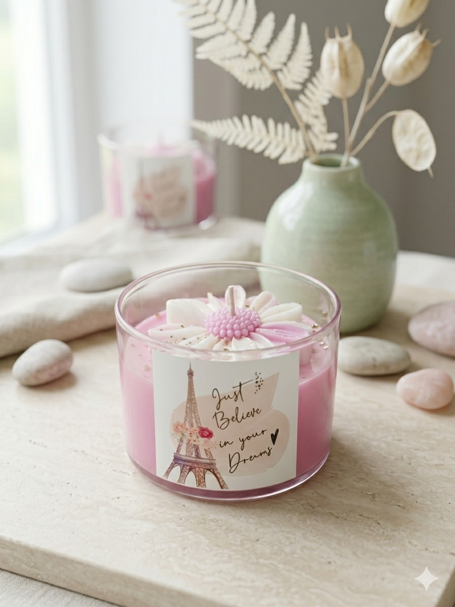 Luxury Candle Set – Paris Dreams (Set van 2)