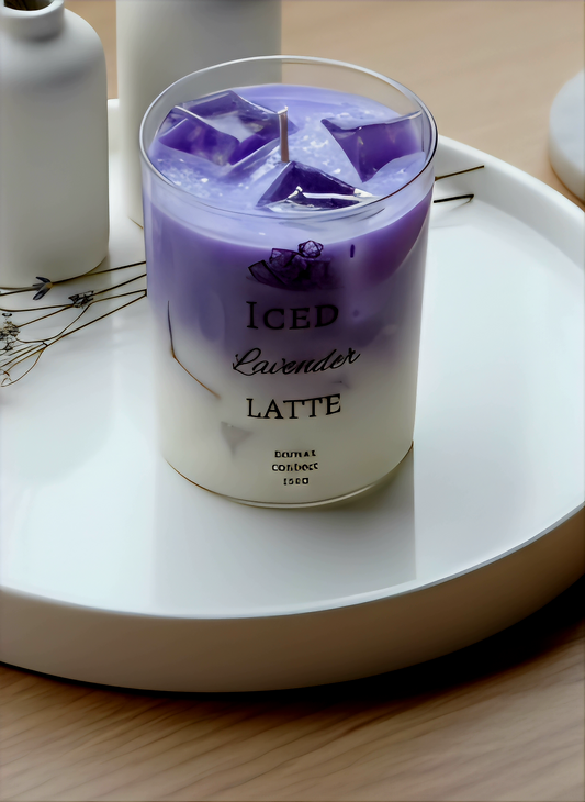 Iced Lavender Latte
