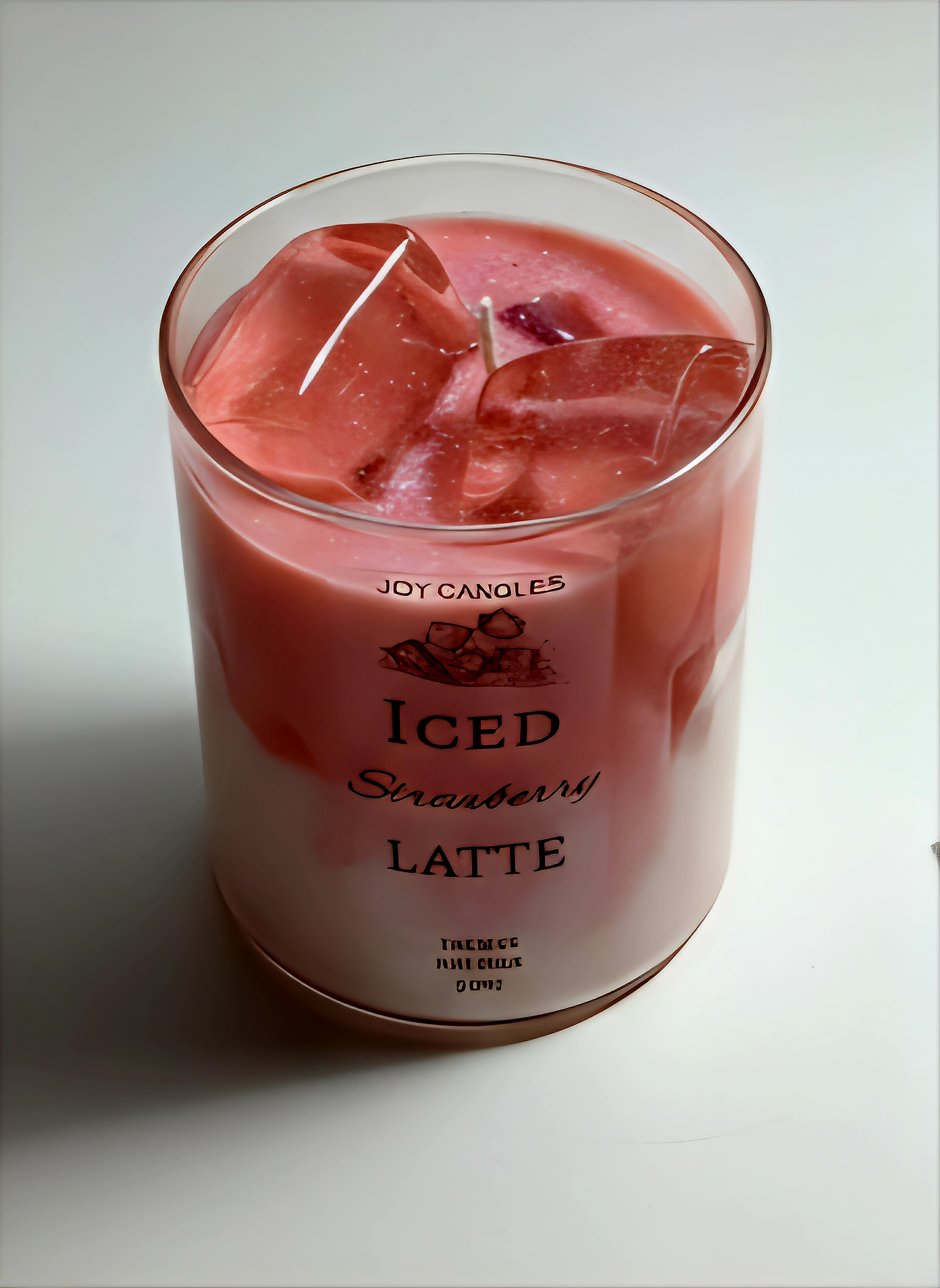 Iced Strawberry Latte