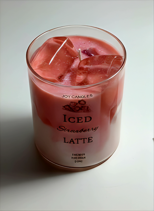 Iced Strawberry Latte
